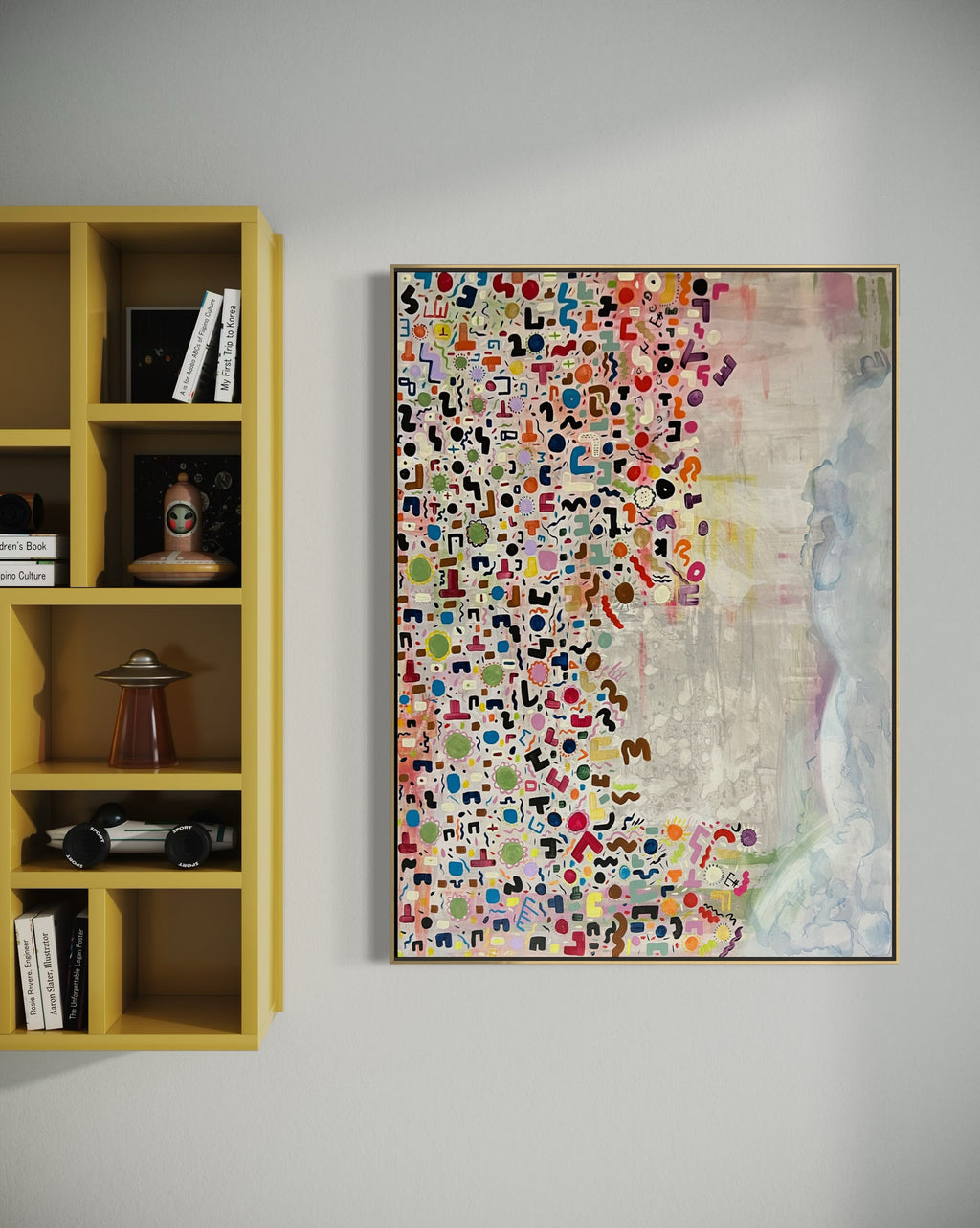 Brahma Acrylic Painting