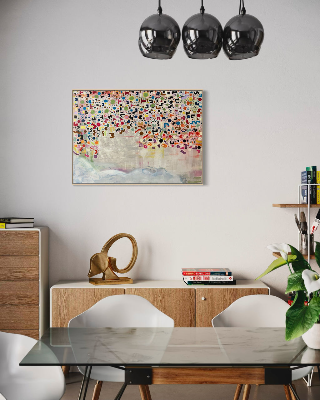 Brahma Acrylic Painting