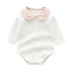 Round Collar Ripped Bodysuit