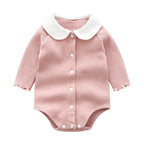 Round Collar Ripped Bodysuit