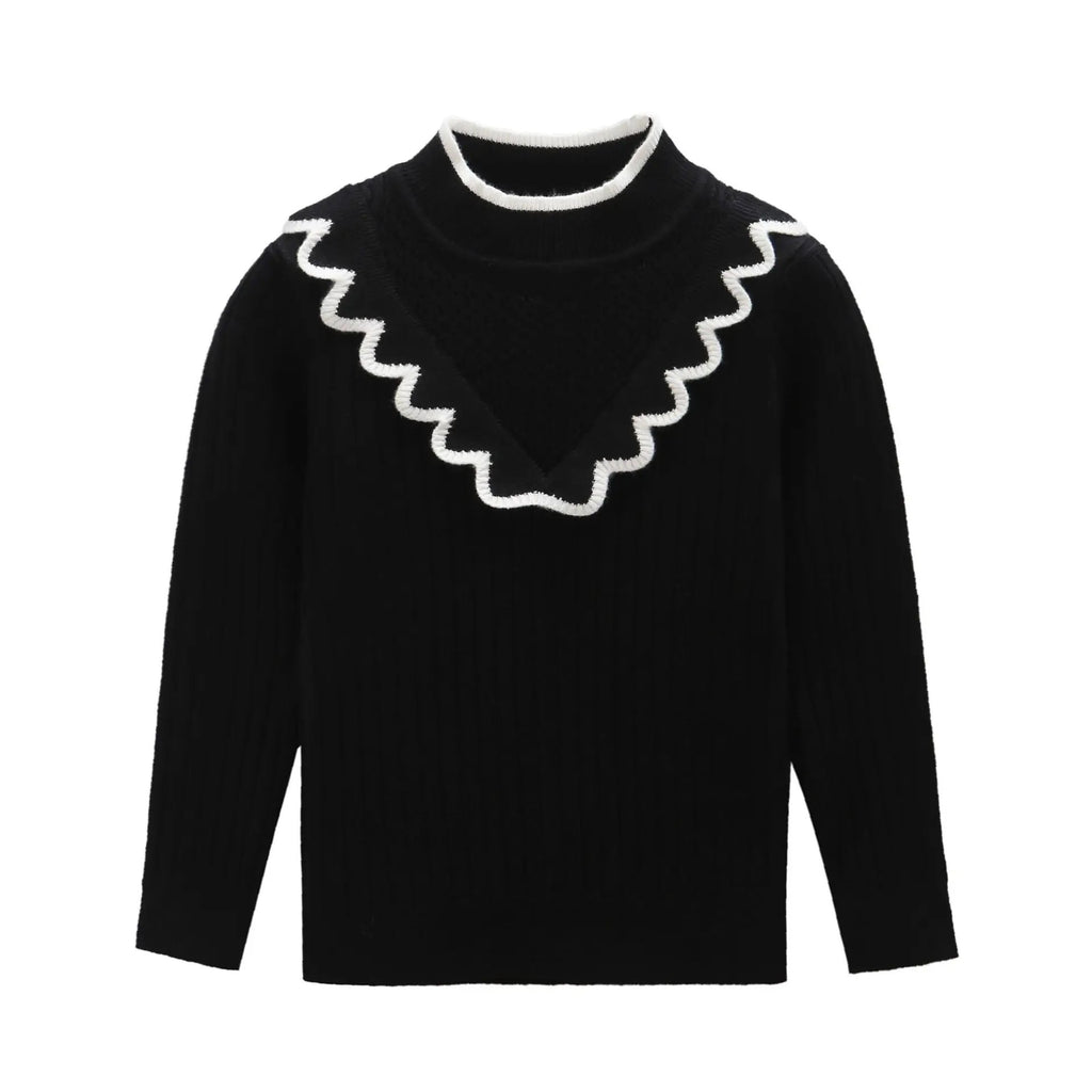 Round Neck Knit Cardigan