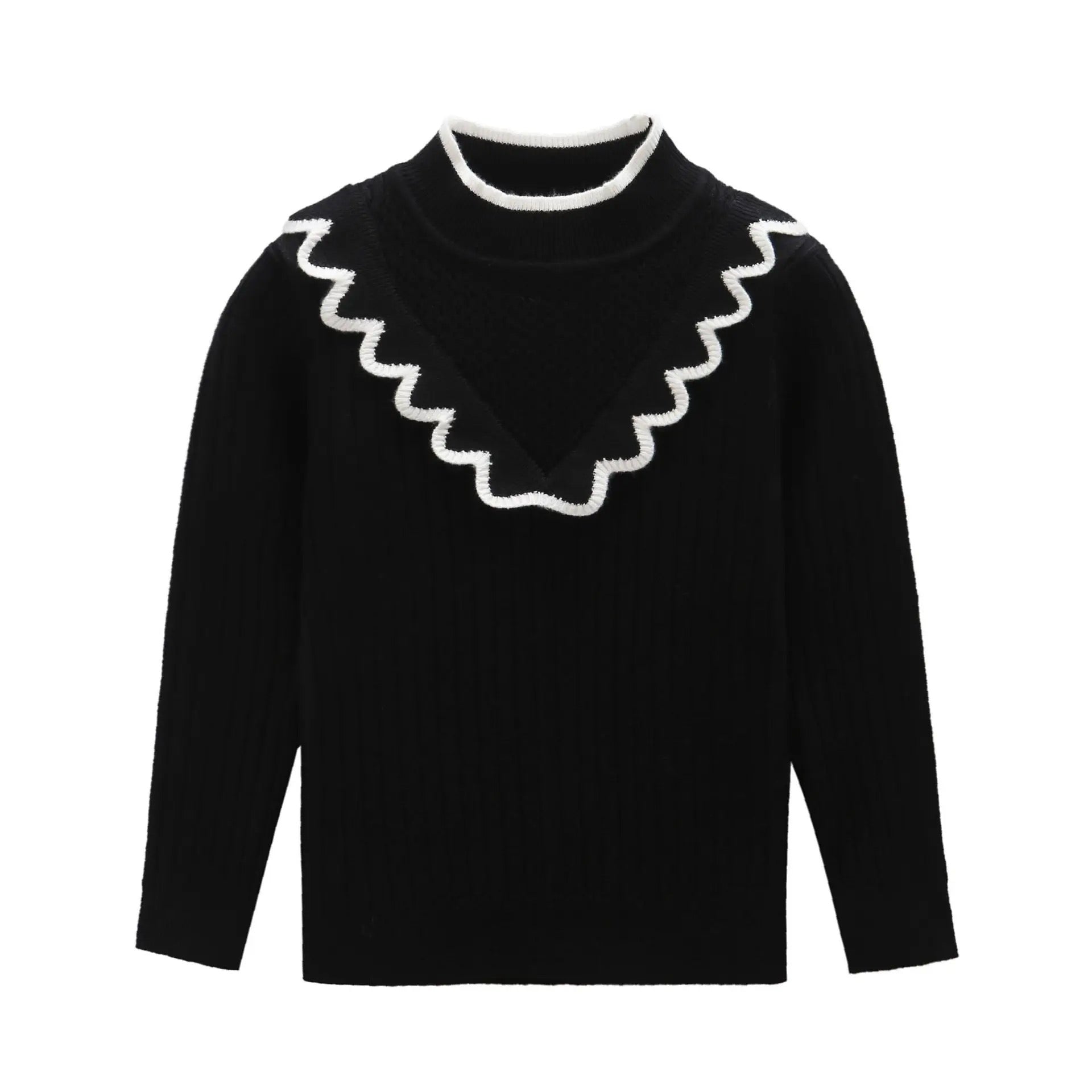 Round Neck Knit Cardigan