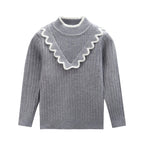 Round Neck Knit Cardigan