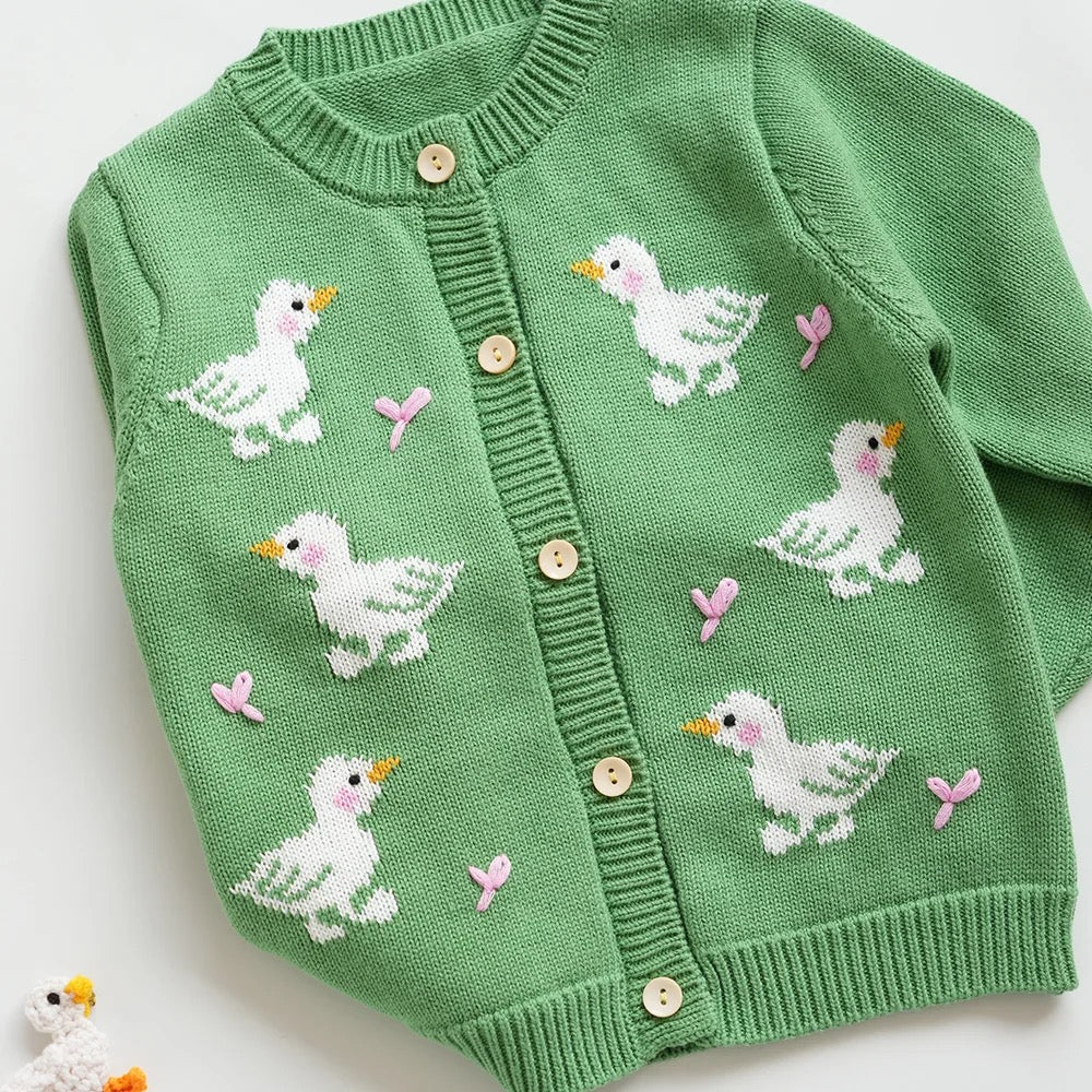 Little Ducks Cardigan