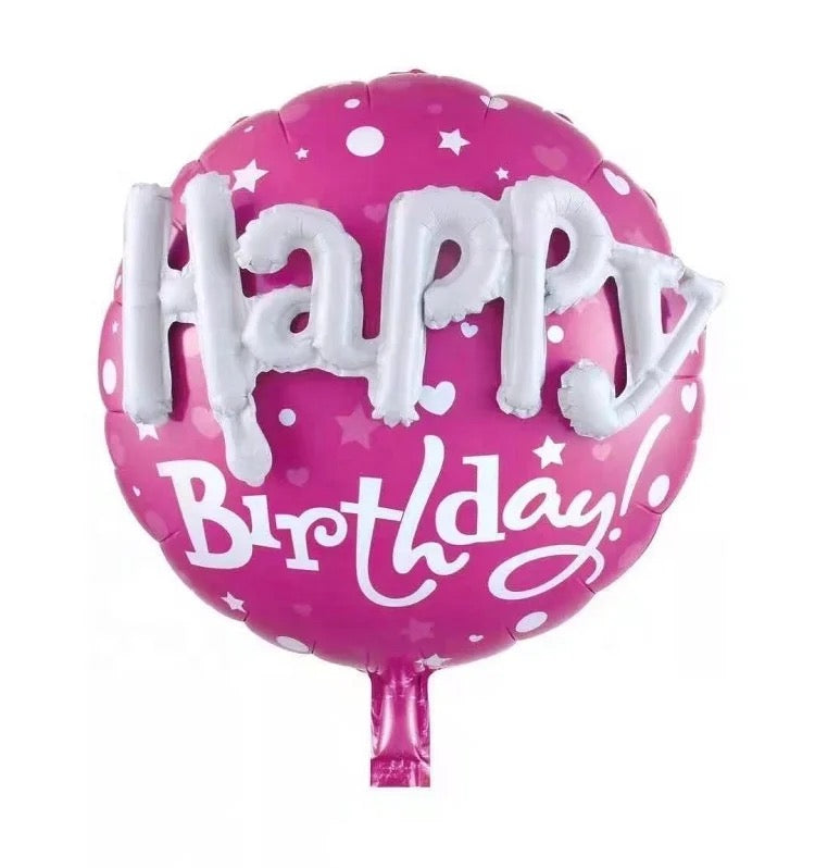 3D Happy Birthday Balloon