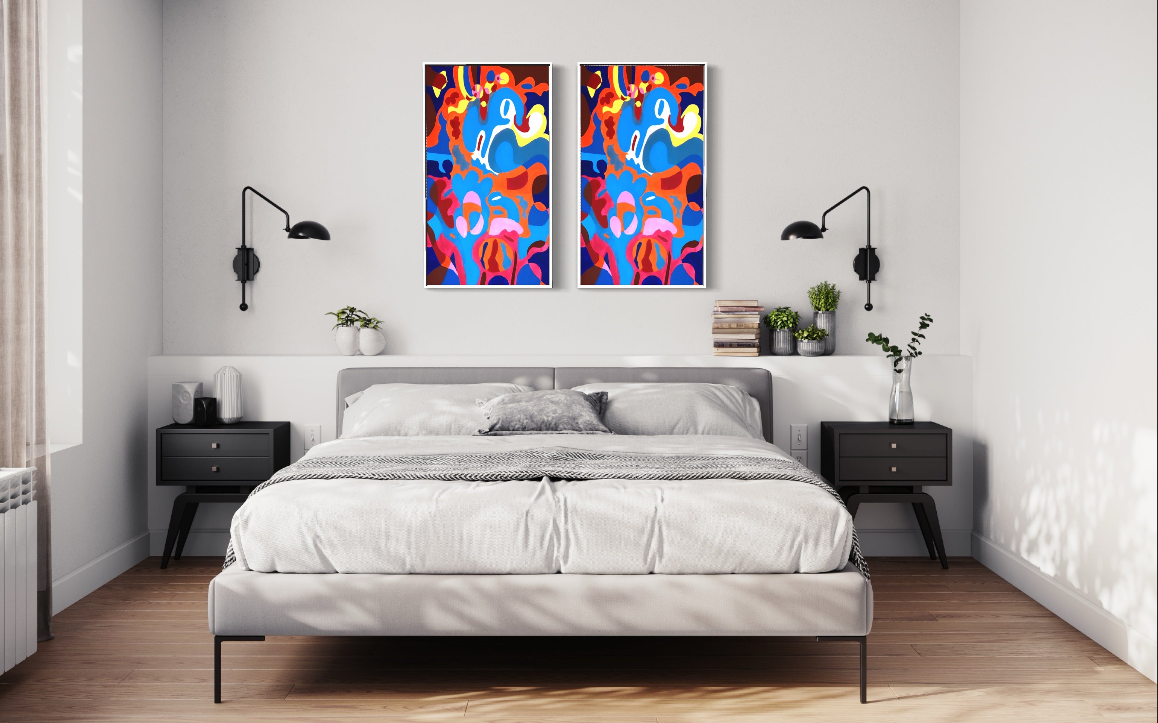 Sama Acrylic Painting