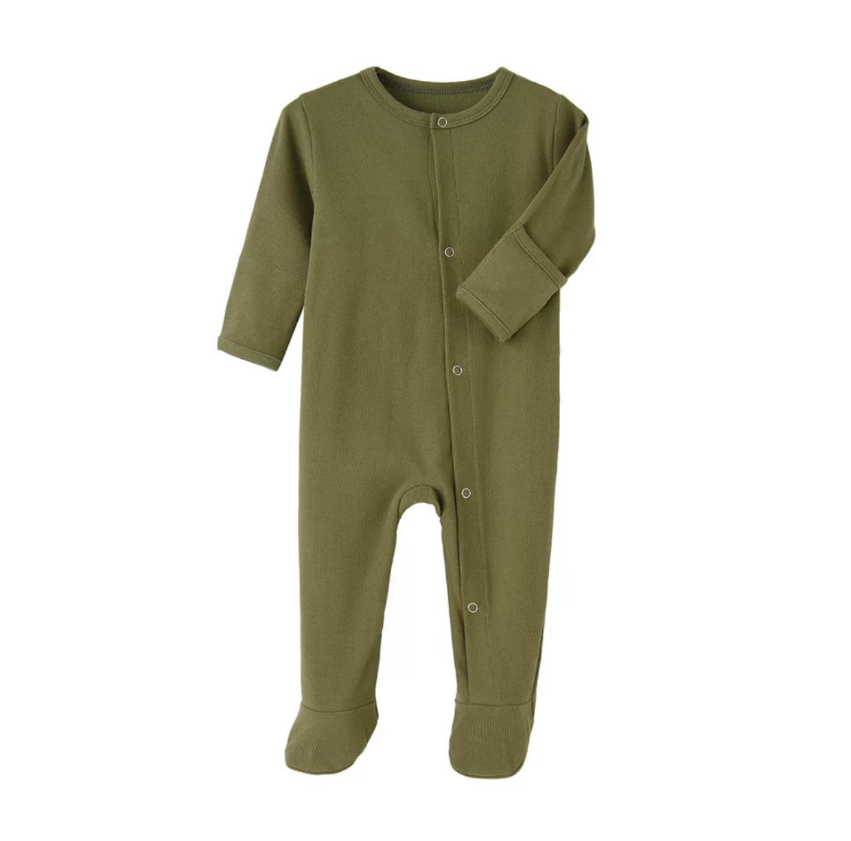 Khaki Organic Bodysuit