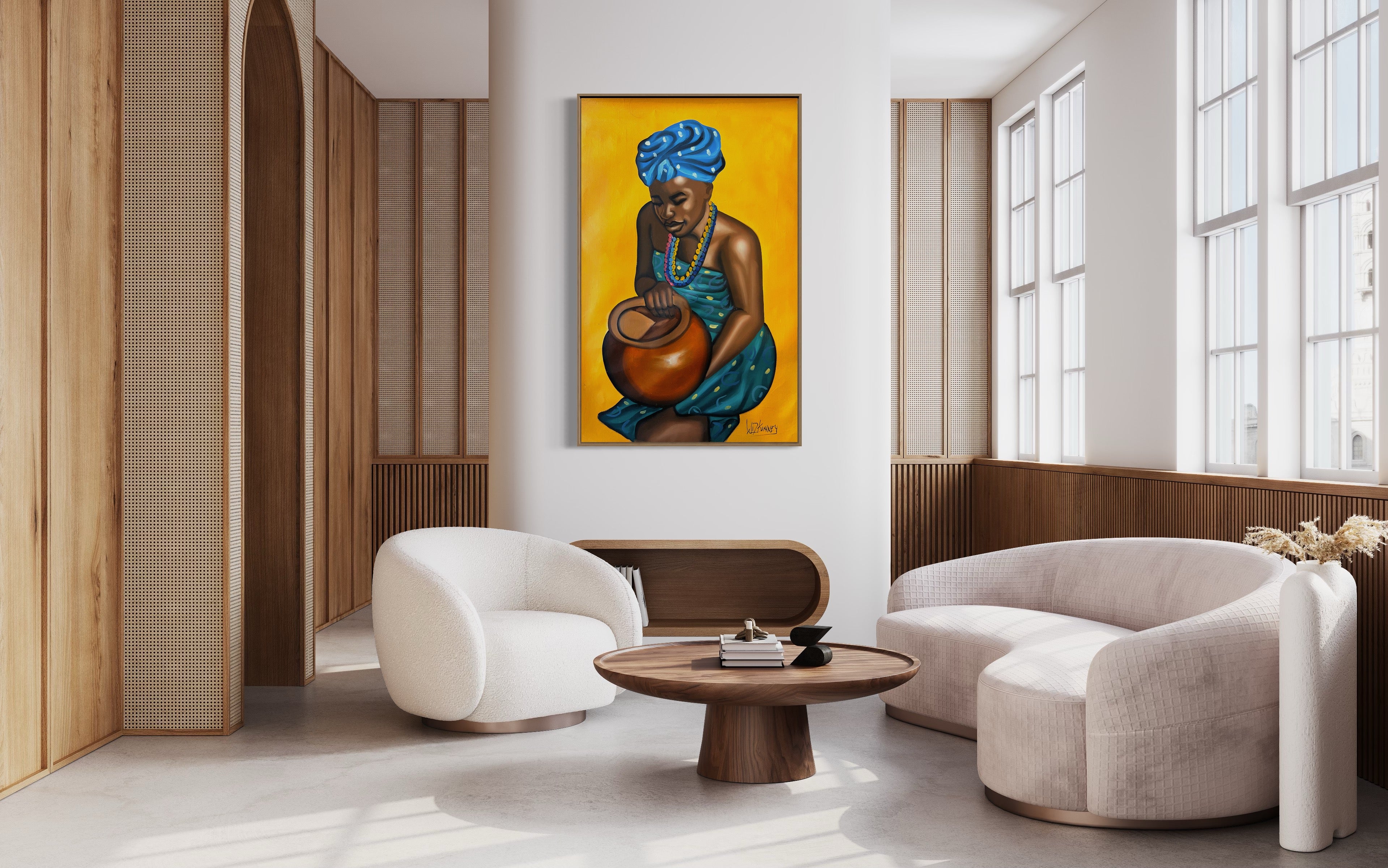 Asanka Acrylic Painting