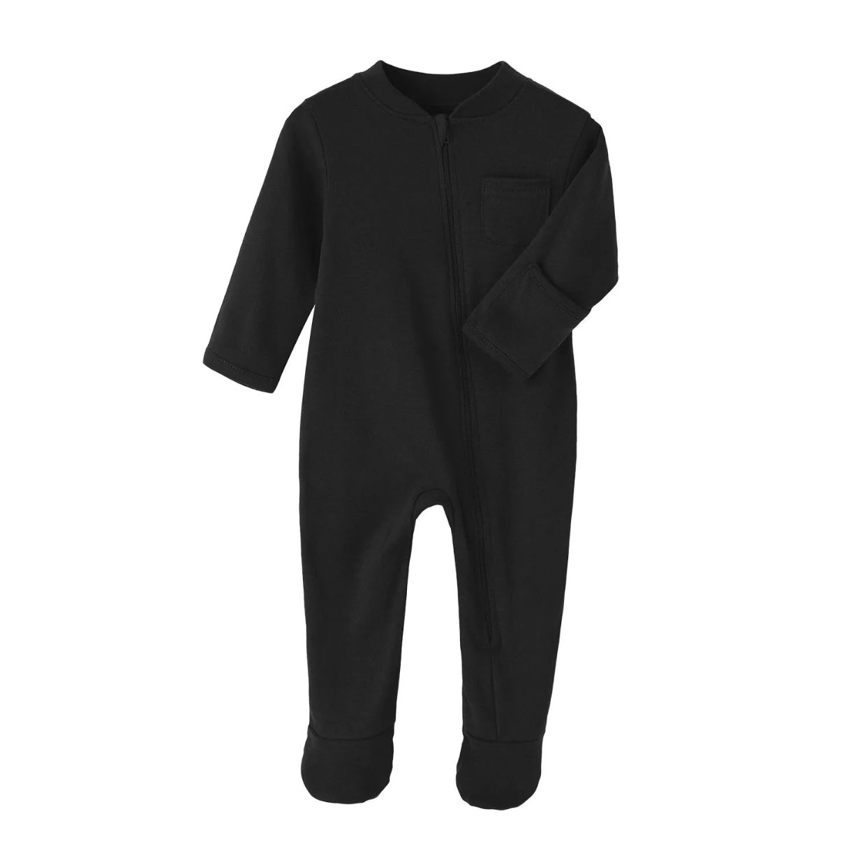 Black Organic Bodysuit